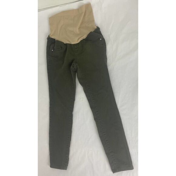 Lauren Conrad Maternity Jeans Jegging Olive Green Fall Autumn Winter - Size 4 - Picture 1 of 10